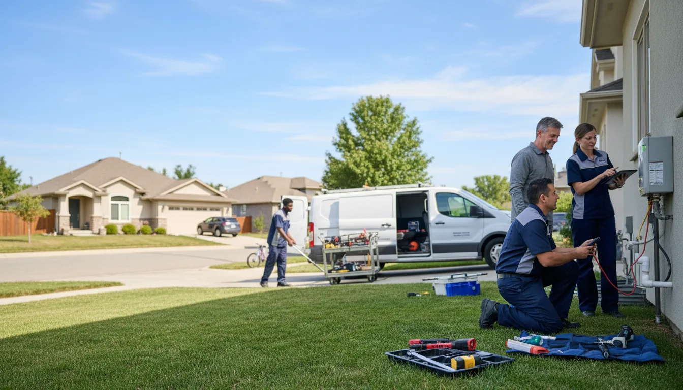 Tankless water heater service in Nixon, TX
